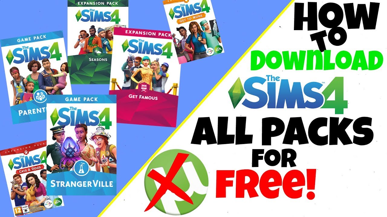 get all sims 4 expansions for free on mac